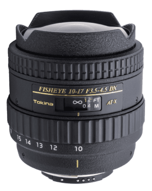 Tokina 10-17mm fisheye lens